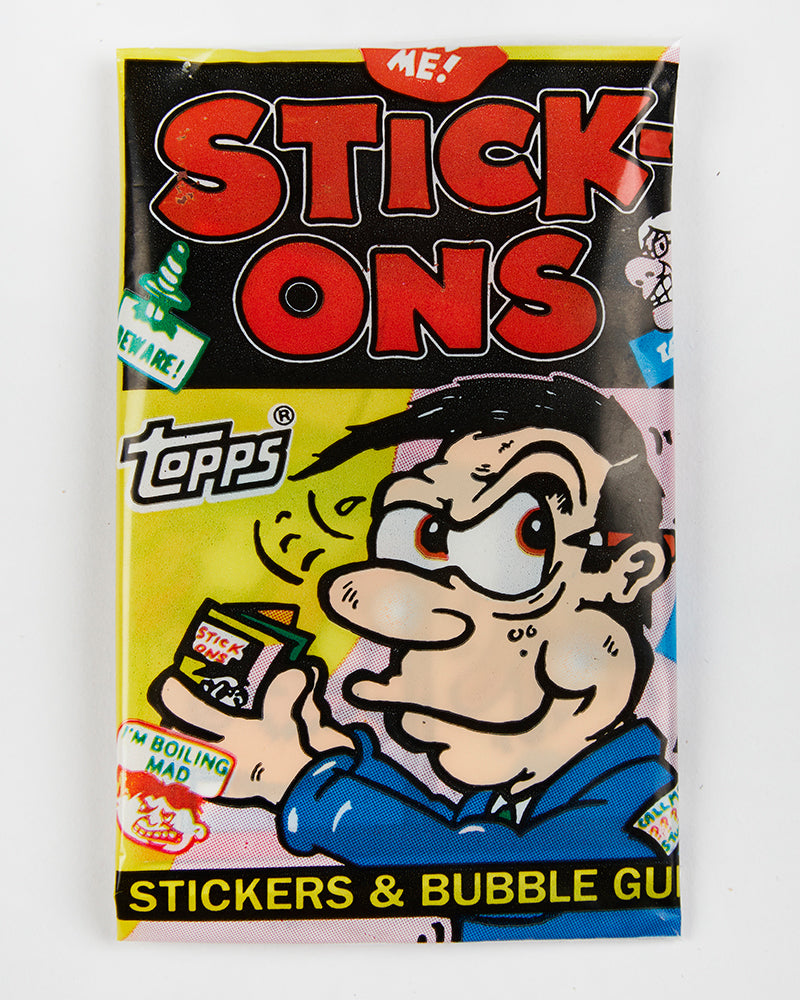 STICK-ONS TRADING CARDS