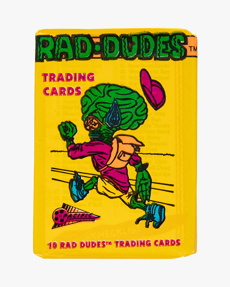 RAD DUDES TRADING CARDS