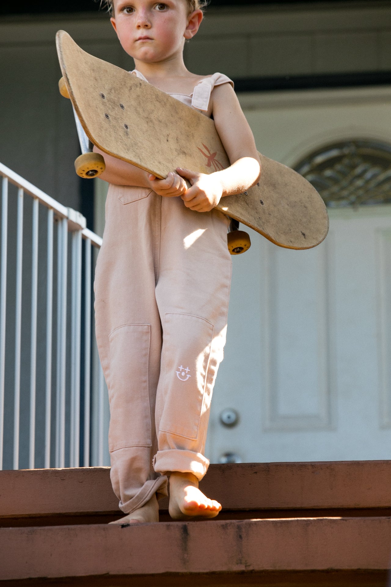 DAY DUNGAREES | DUSTY ROSE