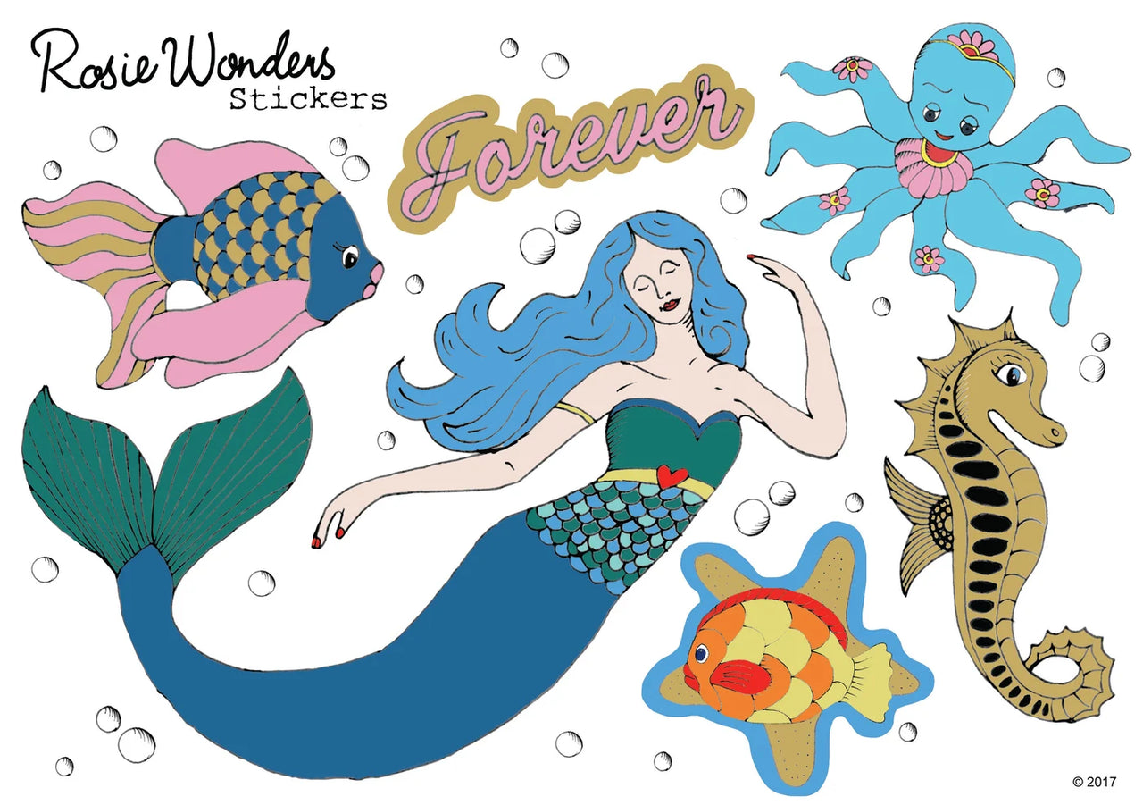 MERMAID STICKERS